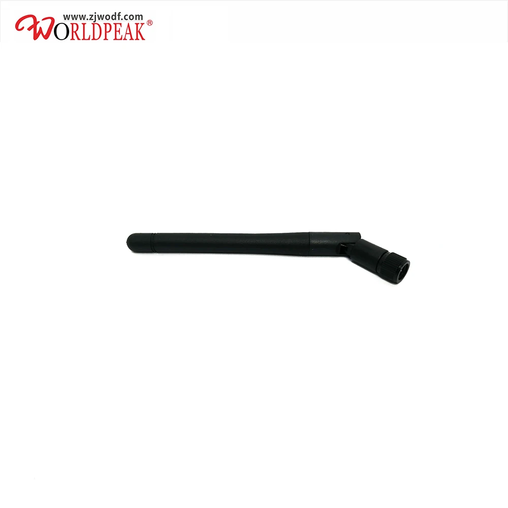 frete gratis 50 pcs 920 mhz 3db sma macho dobrar antena 116mm 01