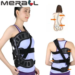 Scoliosis Brace Adjustable Posture Corrector Treatment Spinal Auxiliary Orthosis for Back Postoperative Recovery for Adults