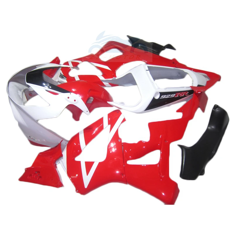 

High Quality Injection Bodyworks Fairing kits for Honda CBR900RR CBR929RR 2000 2001 red white set CBR 929 RR 00 01 RM31