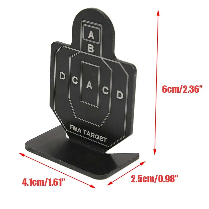 12 шт./компл. страйкбола металлический пистолет стрельбы цели тактическая охотничья Стрельба Цель целевой набор