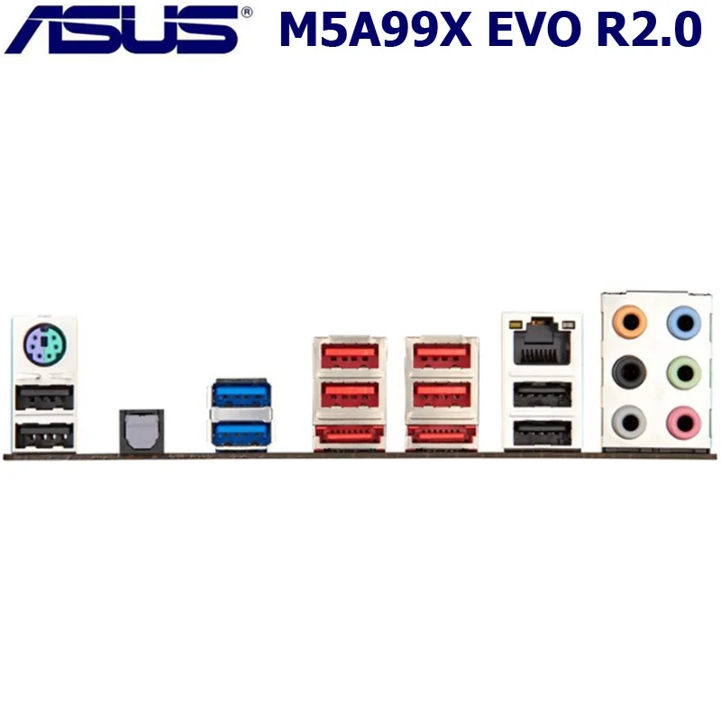 Материнская плата AM3 + Asus M5A99X EVO R2.0 DDR3 AMD 990X 32 ГБ FX/enomeii PCI E 2 0 USB3.0 оригинальная