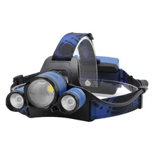 Boruit напрямую от производителя фар 3LED L2 белый свет+ 2R2 Blueray Рыбалка usb зарядка SOS фары