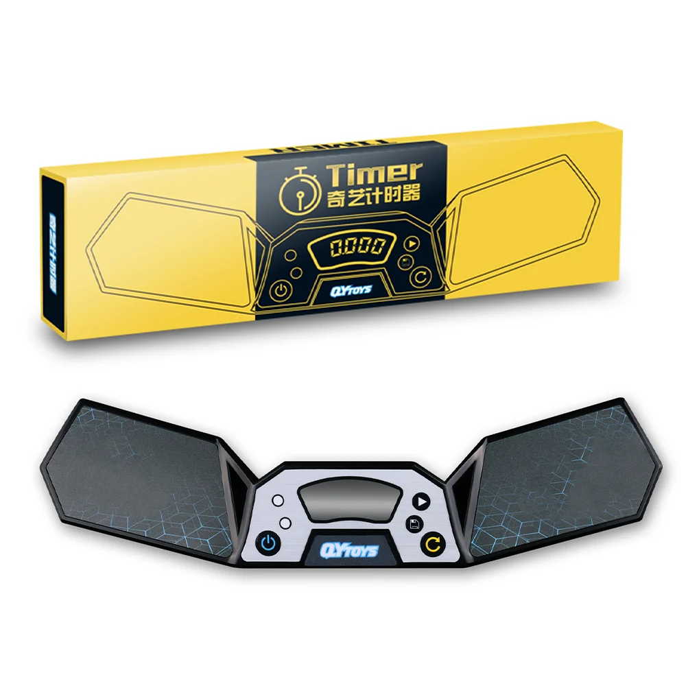 Qiyi-temporizador de Cubo mágico, esterilla profesional Mofangge Speed, temporizador para competición educativa