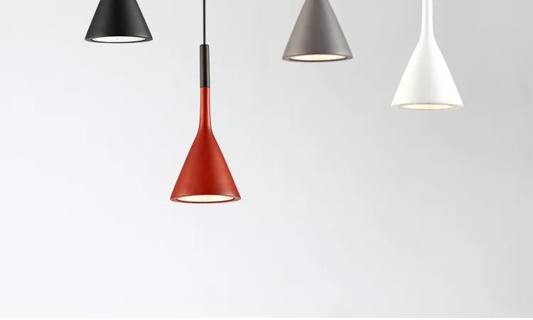 Cozinha para Sala de Jantar Iluminação do Quarto Moderno Luzes Pingente Restaurante Hanglamp Bares Casa Loft Decoração Lâmpada Pendurada Led 8 Luzes de pendentes