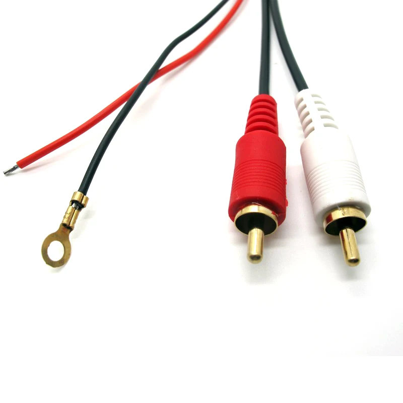 Универсальный Bluetooth AUX приемник модуль 2 RCA кабель адаптер автомобильное радио
