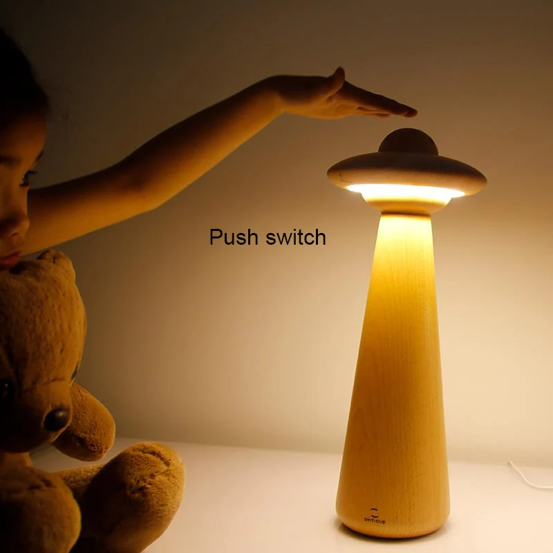 ^*Best Offers 10W Desk Light for Kids, Rotatable UFO Dimmable 3 Lighting Mode Nursery Night Lights Boy gift Children room Table Bedside Lamp ^*Best Offers 10W Desk Light for Kids, Rotatable UFO Dimmable 3 Lighting Mode Nursery Night Lights Boy gift Children room Table Bedside Lamp