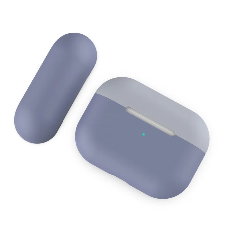 2 в 1 чехол защитный полный чехол для Apple Airpods pro Чехол Bluetooth наушники мягкий чехол для Airpods 3 Pro защитная сумка Capa - Цвет: 06