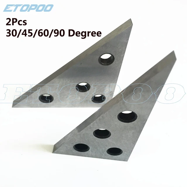 Precision Machinist Measurement Tool 2pcs 30 45 60 90 Degree Angle Block Ruler Inch Metric Triangle Metal Block Angle Gauges Aliexpress