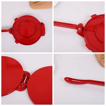 

8''Tortilla Press Maker Foldable Handle Cast Aluminium Flour Corn Tortilla Press