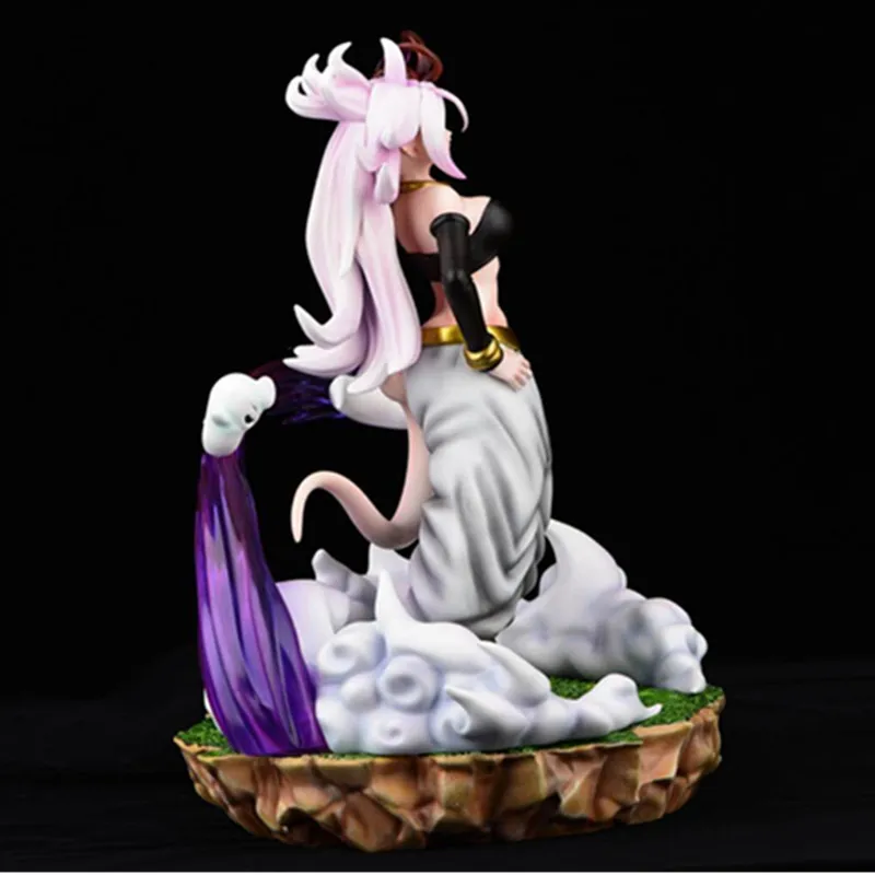 Аниме Dragon Ball Z женский Majin Buu учёный Android#21 смолы сцены фигурки аниме фигурки игрушки X3771
