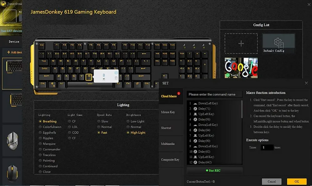 87 keys mechanical keyboard (6)