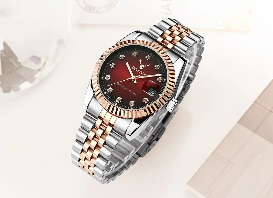 Швейцарские oyster perpetual Rolexable datejust MIYOTA Кварцевые мужские и женские настольные классические часы из нержавеющей стали reloj mujer