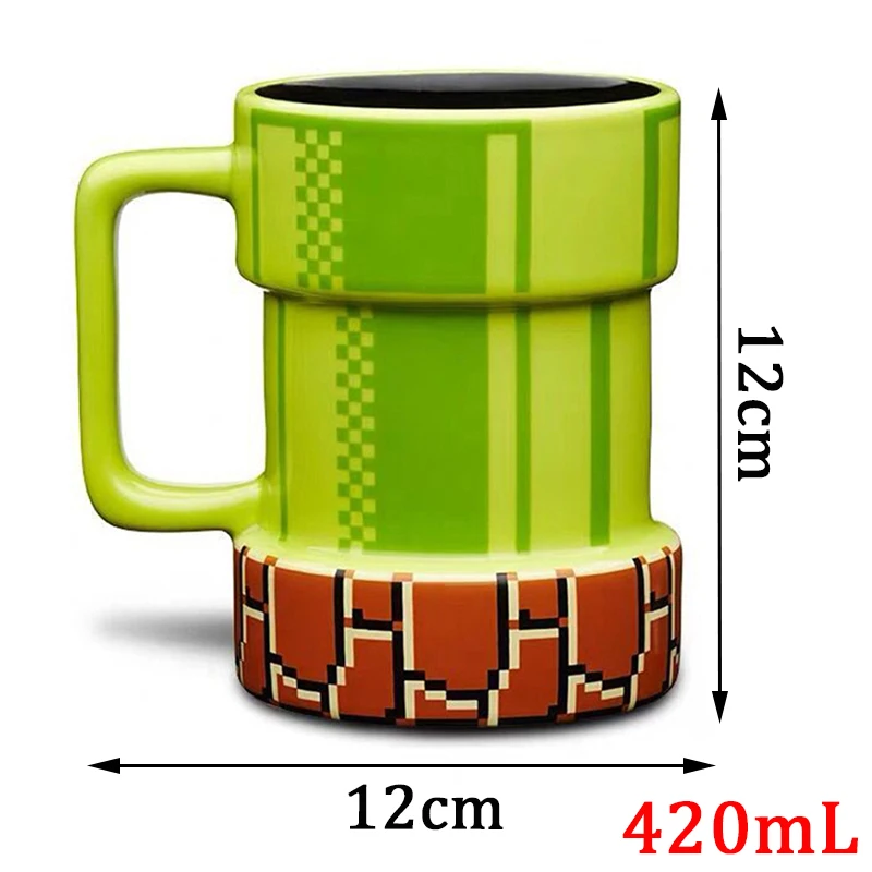 マリオ　 キャラクター　陶器　マグカップ　レトロ Amazon.co.jp: Pyramid America マリオマグ - スーパーマリオ