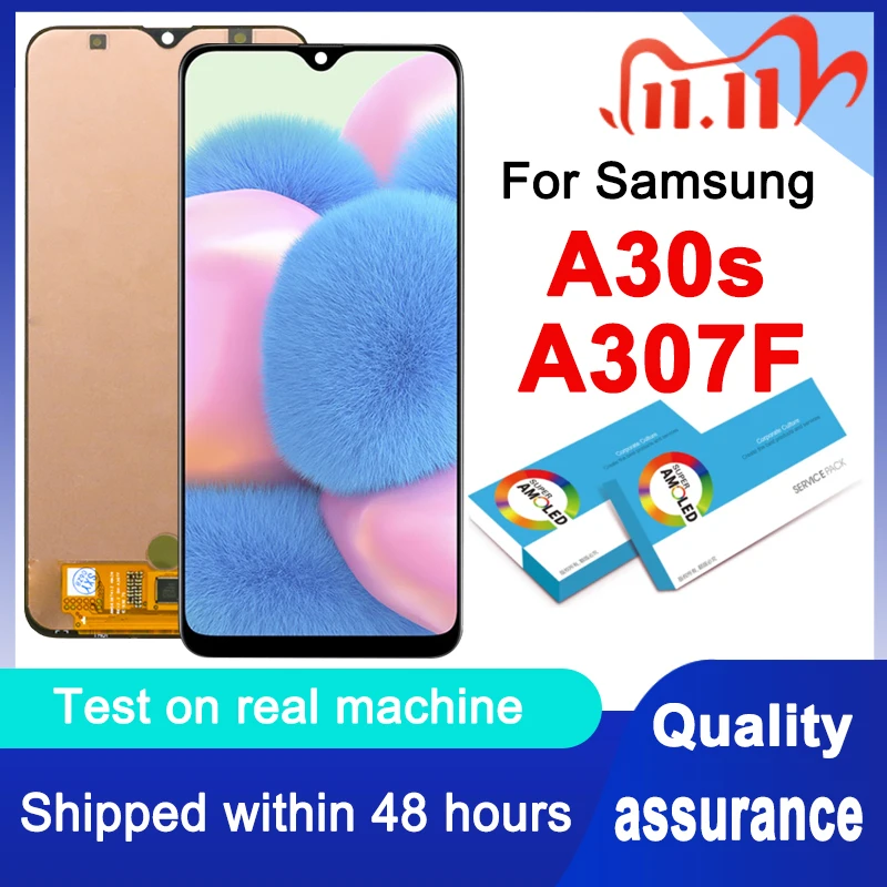 6.4&quot OLED / Super AMOLED For Samsung Galaxy A30s A307F A307 A307FN A307A LCD Display Touch Screen Replacement Digitizer Assembly |