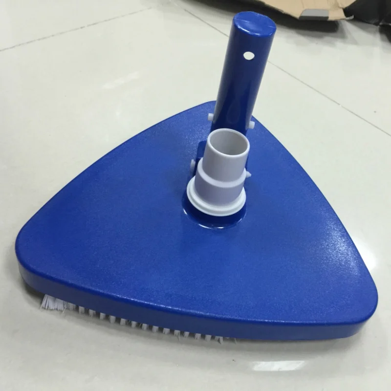 

New Triangle Vinyl Liner Swimming Pool Vacuum Pool Vacuum Head Cleaning Surface Safe On Vinyl Lined Pools Cleaning Accessories
