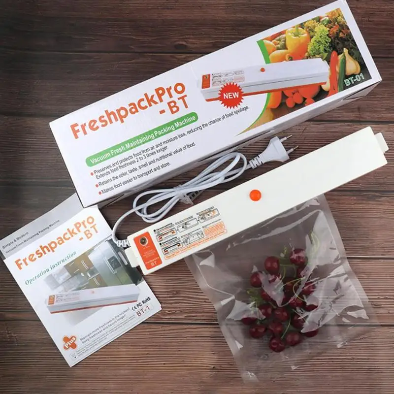 

Automatic Vacuum Sealing Machine Compression Sealing Machine Automatic Food Preservation Packaging US/UK/AU Vacuum Machine