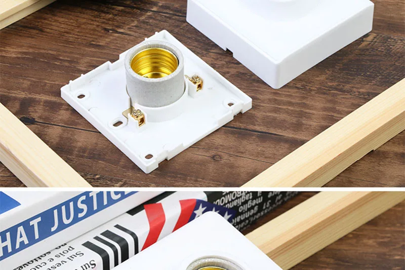 CSPARKV 7.5x4.3cm 2 Pièces Par Adaptateur De Douille De Lampe Prise E27 Conversion En Prise De Courant Et Prise E27 86211263