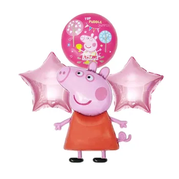 

Peppa Pig Balloon Number Balloons Set Birthday Balloons Birthday Party Decorations Kids for Home Birthday Balloons