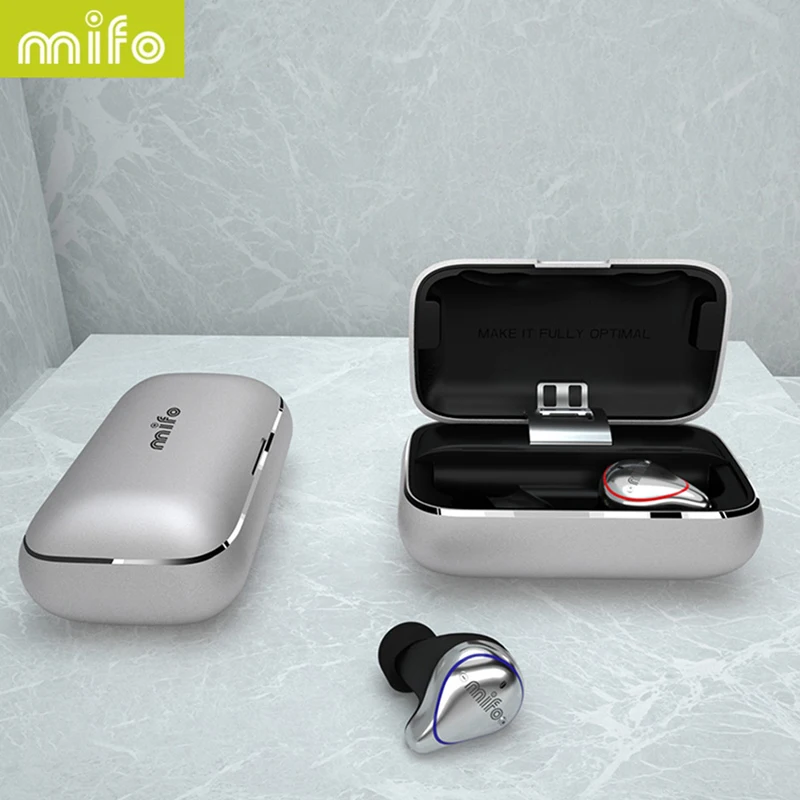 Shipping from Russia Mifo O5 TWS Mini Bluetooth 5.0 Wireless In-Ear Earbuds Waterproof Earhones 3D Stereo Sound наушники