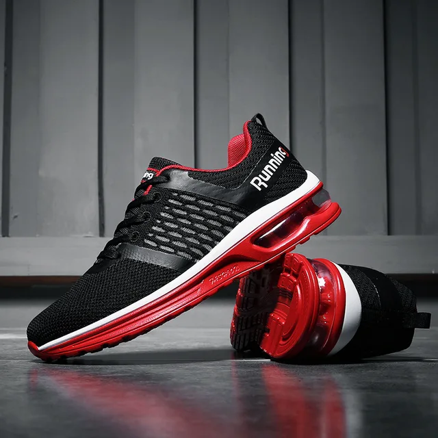 US $37.80 maa New Running Net Lace-up Shoes Trend Sports Shoes Mesh Light Bottom Casual Shoes Breathable Ligh