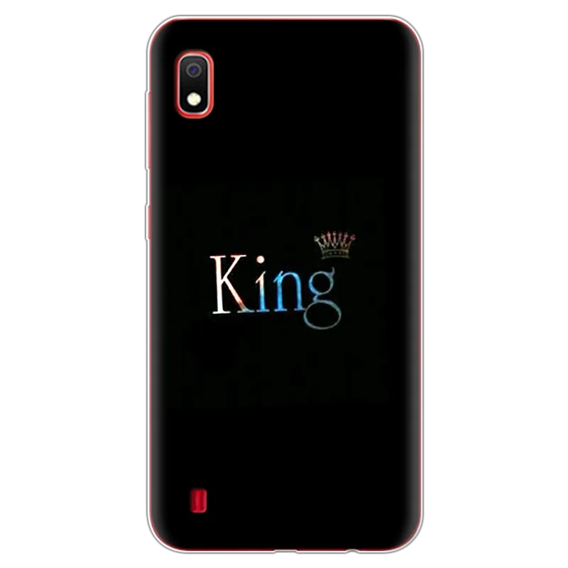 Модный чехол король королева для Samsung Galaxy A30 пара Мягкий силиконовый A10 A50