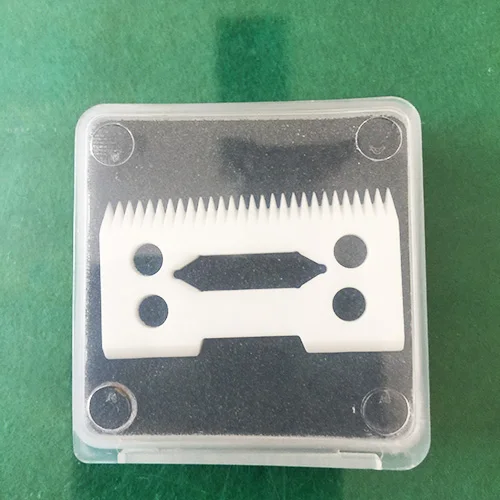 Ceramic Cutter 2-holes 28 teeth ceramic clipper blade cutter hair remove 10pcs/lot box package