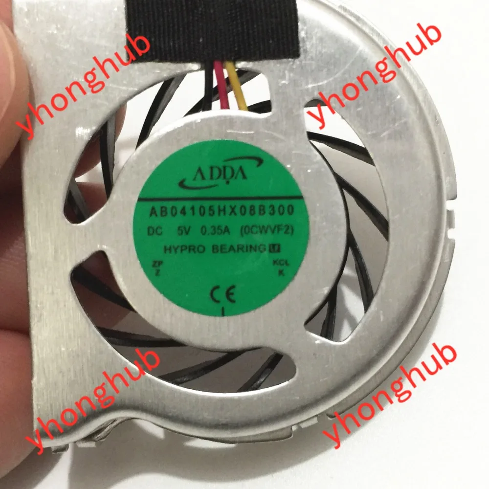 ADDA AB04105HX08B300 0CWVF2 DC 5 В 0.35A сервер кулер вентилятор
