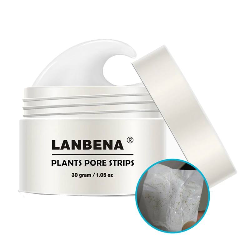 LANBENA Нос Маска blackhead Remover темное пятно пор полоса черная маска пилинг акне лицо полосы лечения cravo уход за кожей отбеливание