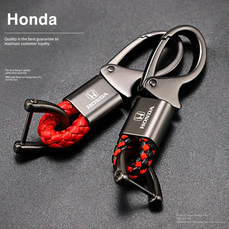 Брелок для ключей из цинкового сплава Аксессуары стайлинга автомобиля Honda Civic Accord