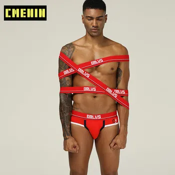 

Thong Brand New Arrival Sexy Underwear Men Jockstrap Briefs Men Bikini Gay Men Underwear Male OR188 Brief Pouch Underwear Cotton