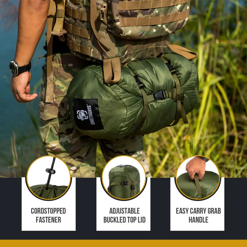 OneTigris 25L Storage & Compression Stuff Bag Sleeping Bag Stuff Sack storage bag compression bag
