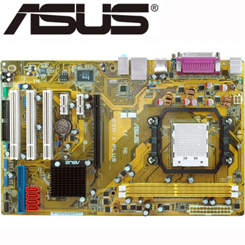 Материнская плата ASUS M2N-X PLUS для NVIDIA NF6100-430 GeForce 6100 DDR2 4 Гб M2N X PLUS настольная системная плата PCI-E 16X