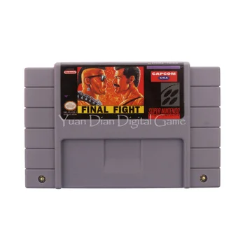 

For Nintendo SFC/SNES Video Game Cartridge Console Card Final Fight English Language US Version