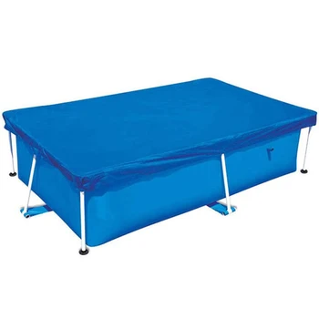 

Rectangular Paddling Pool Cover Fits All Kinds of Swimming Pools, Rainproof Dust Cover for Inflatable Family Pool