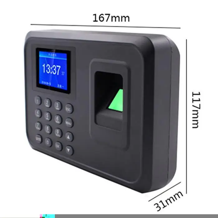 Биометрический отпечаток пальца машина посещаемости времени офис меньше Than1s 100000 мероприятий работник 1000 управление USB