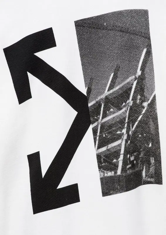 OFF-WHITE Толстовка Half Arrow Half City