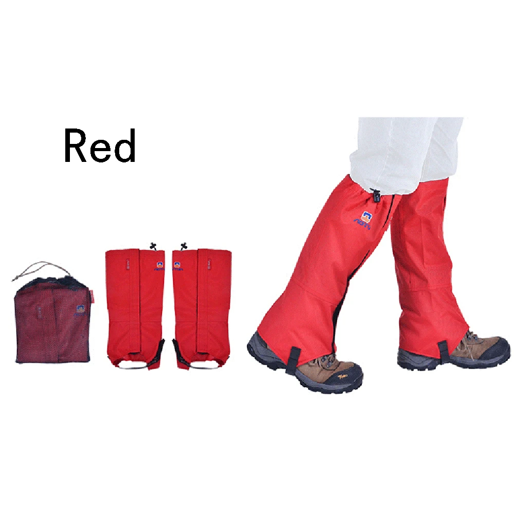A 1Pcs Outdoor Waterproof Foot Cover Adjustable Unisex Ultra Light Snow Cover Sandbag Outdoor Sportswear Hiking Hiking Accessories - Цвет: A