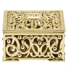 12 шт., европейский стиль, пустотелая квадратная коробка для конфет, контейнер, сахарная коробка на свадьбу, принадлежности для сладостей, рождественские конфеты, подарок, настольные украшения