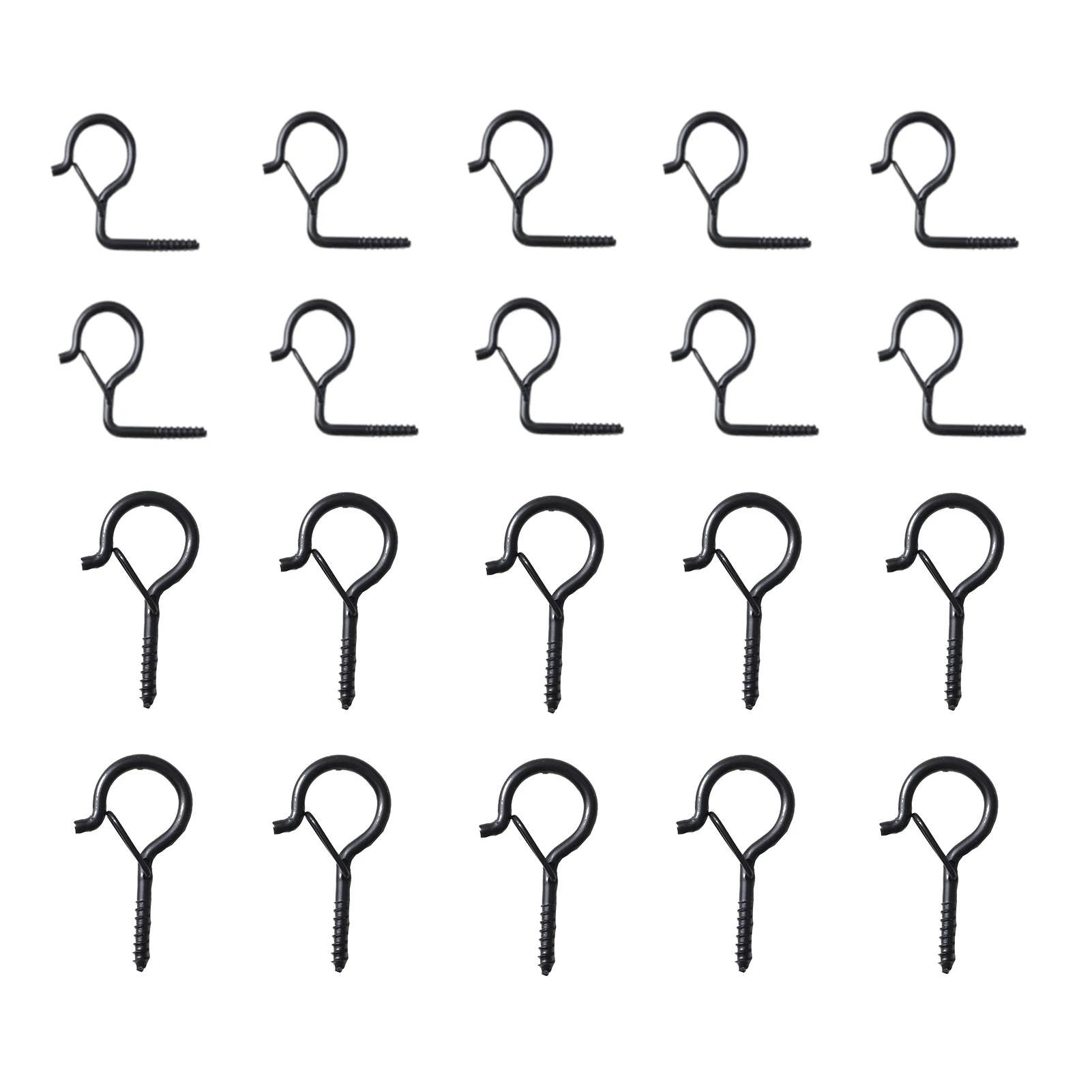 20pcs Storage Organizer Indoor Home Iron Multi Functional Screw Hooks Holder Tableware Easy Install Hunger Heavy Duty Hanging | Дом и сад