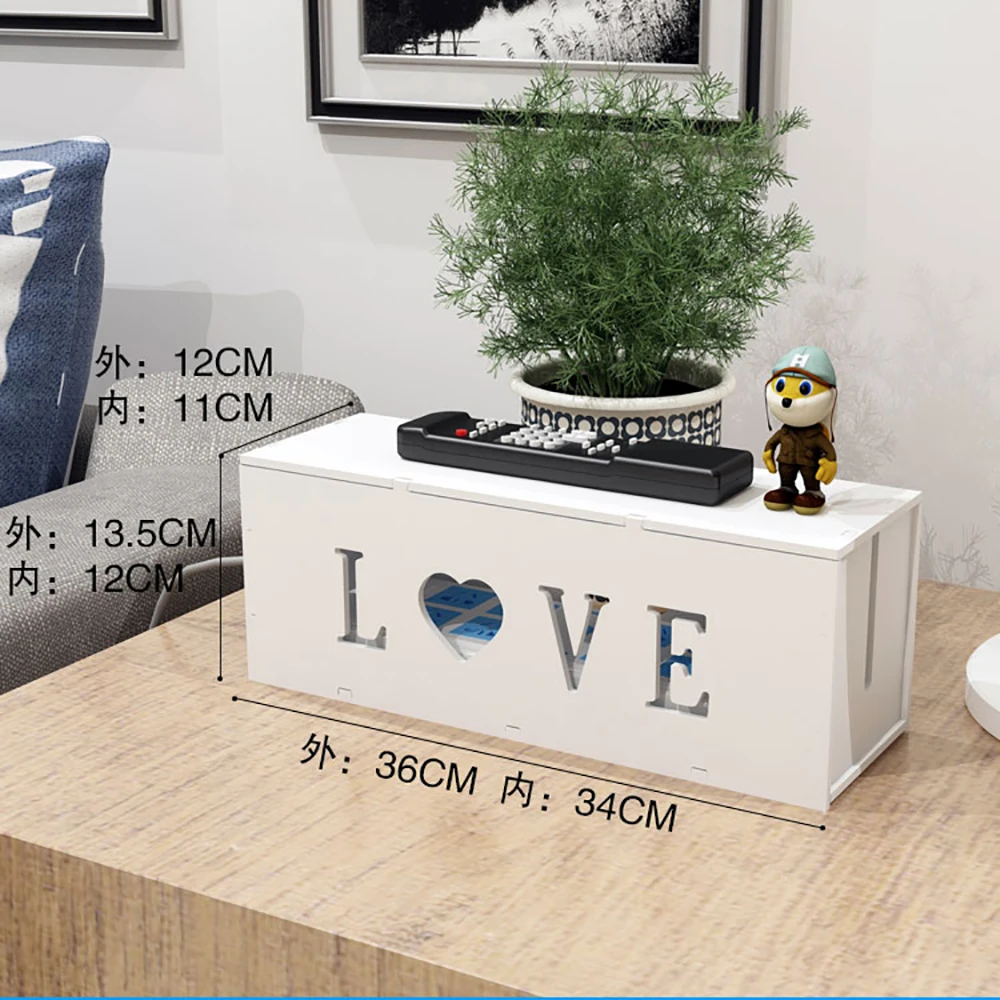 Пластиковая коробка для хранения проводов Saim зарядное устройство кабель питания