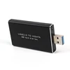 MSATA to USB 5Gbps USB 3.0 to mSATA SSD Enclosure USB3.0 to mSATA Case Hard Disk Adapter M2 SSD External HDD Mobile Box ASM1153E ► Photo 3/6