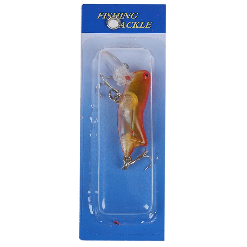 30 Pcs Metal Fishing Lure Minnow Poper Pike Salmon Baits Bass Trout Fish Hooks