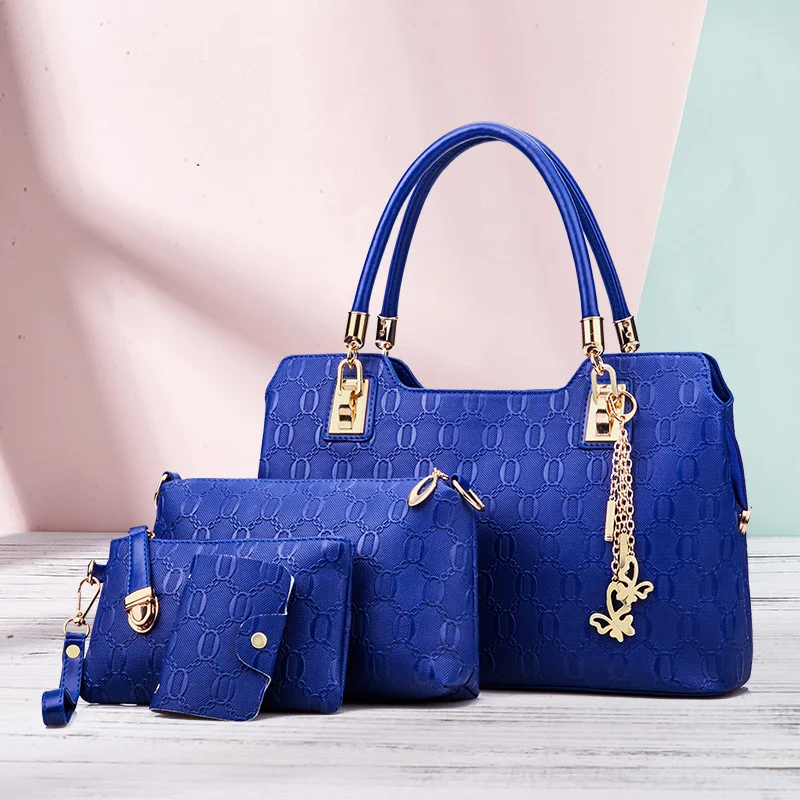 

MAIDINI WOMEN'S Bag 2019 New Style Europe And America Fashion Handbag Versatile Crossbody Bag Different Size Bags Three-piece Se