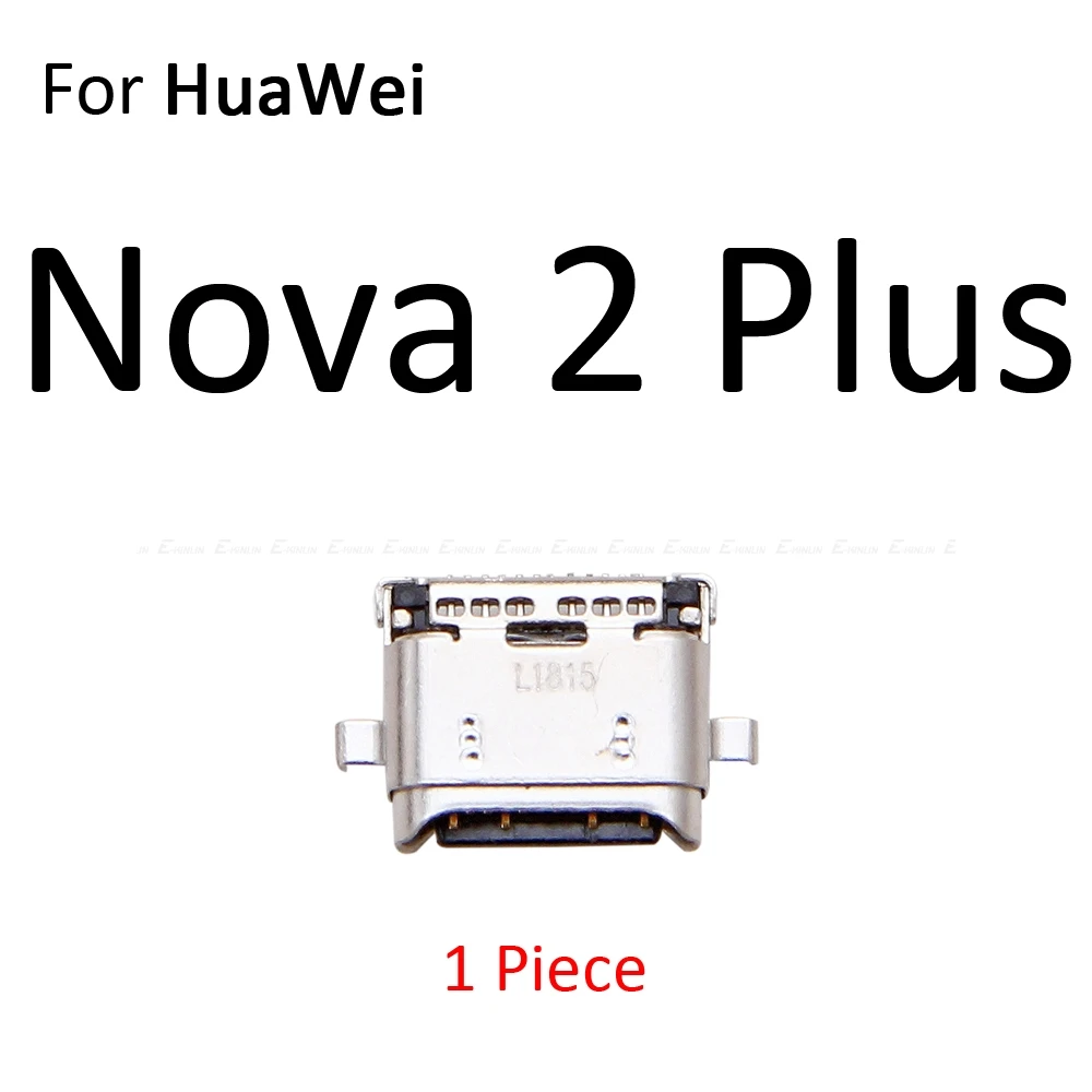 Type-C зарядный разъем док-станция Micro USB разъем порт для HuaWei Nova 2S 2i 2 Lite Plus Young - Цвет: For Nova 2 Plus