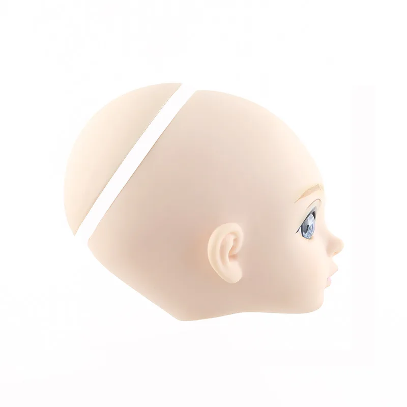 Bjd кукла аксессуары для куклы голова открывающейся крышкой 3-х уровневый DIY Макияж для квадрокоптера с дистанционным управлением 60 см для маленьких девочек куклы голова 3D глаз baby Doll подарки для девочек