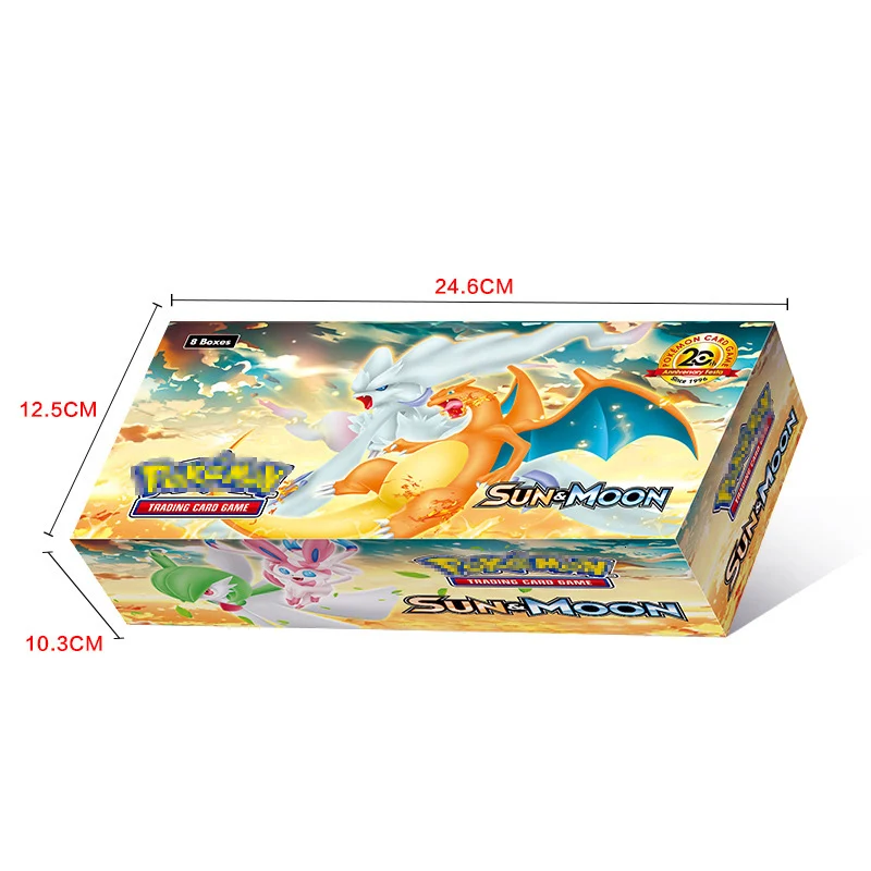 408 шт Такара TOMY Pet Pokemon Cards Высококачественная подарочная коробка Pokemon Cards игрушка для детей