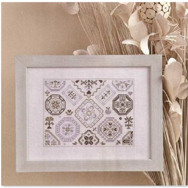 Sweet Harmony Cross Stitch Package 18ct 14ct 11ct White Fabric Cotton
