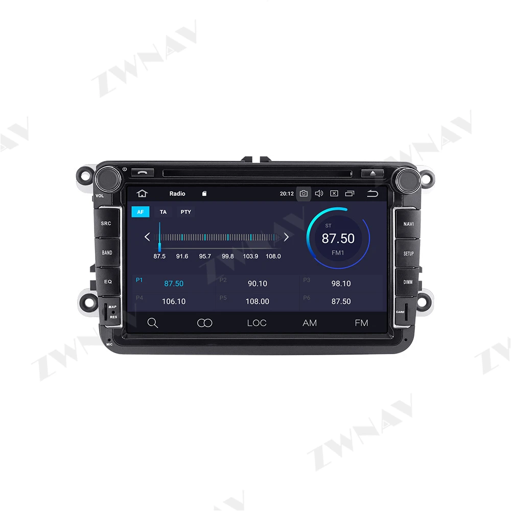 Carplay IPS Android For VW Volkswagen Golf Polo Tiguan Passat b7 b6 leon Auto Audio Radio Stereo Multimedia Player GPS Head Unit