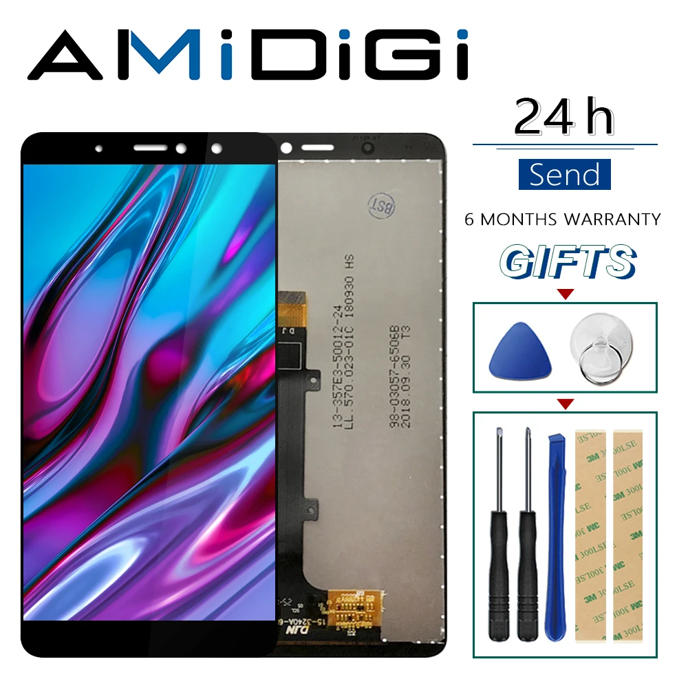 Для BQ Aquaris X2 pro ЖК дисплей + Стандартная замена для Pro LCD инструменты|Экраны