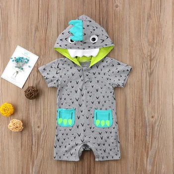 

baby Clothes Newborn Infant Boy Short Sleeve Cotton Romper Polka Dot Jumpsuit Cartoon Playsuit Clothes Outfit Play clothes
